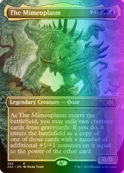 MTG Magic the Gathering The Mimeoplasm (383/686) Double Masters 2022 LP FOIL - Image 1