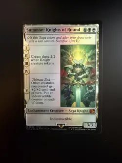 MTG Final Fantasy English Summon: Knights of Round 0036 Foil - Image 1