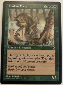 Magic The Gathering Tempest Verdant Force MTG NM✅TCG CCG - Image 1
