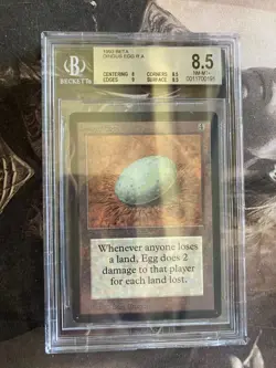 *** BETA Dingus Egg *** Graded BGS 8.5 NM-Mint! - Vintage MtG Magic - Image 1