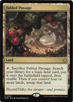 Fabled Passage R Bloomburrow 252 - LP - Image 1