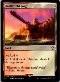 Battlefield Forge R Land regular Commander: FINAL FANTASY 375 Near Mint - Image 1