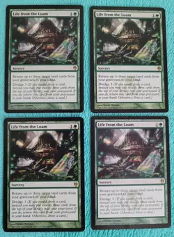 Life from the Loam X4 Duel Decks: Izzet vs. Golgari Regular MTG - Image 1