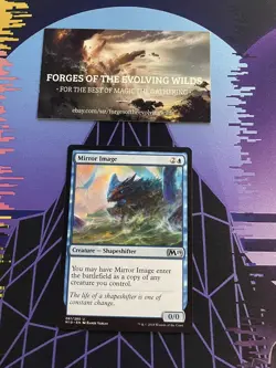 Mirror Image - MTG - Core set 2019 - M19 - Image 1