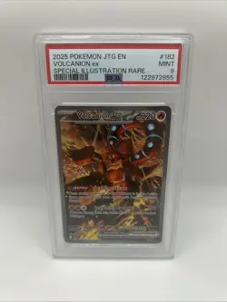 Pokemon TCG Volcanion EX Special Illustration Rare PSA 9 Mint - Image 1