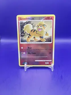 Growlithe 89/132 Reverse Holo Pokemon DP Secret Wonders 2007 MP - Image 1