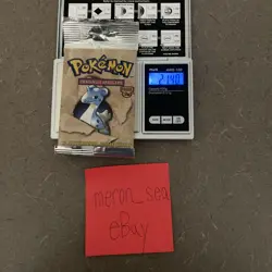 5 Sealed Pokemon Fossil Booster Packs Long Crimp - Image 3
