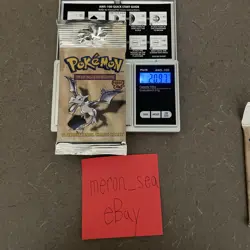 5 Sealed Pokemon Fossil Booster Packs Long Crimp - Image 4