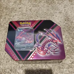 Pokemon TCG V Powers Tin Eternatus V 5 Booster Packs Factory Sealed.. - Image 1