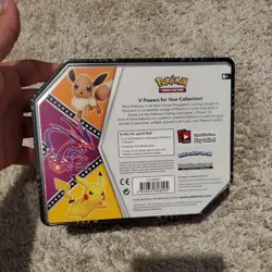 Pokemon TCG V Powers Tin Eternatus V 5 Booster Packs Factory Sealed.. - Image 3