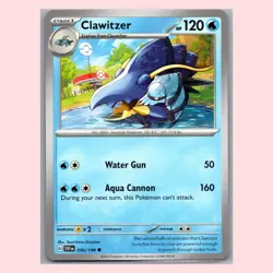 Pokemon - Clawitzer - 050/198 - Scarlet and Violet - Base Set - Image 1