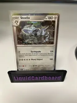 Steelix 125/182 Pokemon Paradox Rift English Cosmos Holo PROMO - Image 1