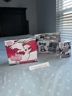 Pokemon S&V White Flare Elite Trainer Box With Booster Bundle and Tech Sticker - Image 1