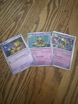 pokemon mega evolution Abra Kadabra Alakazam Line - Image 1