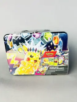 Pokemon TCG 2024 Collectors Chest Surging Sparks Pikachu Factory Sealed - Image 1