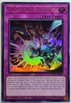 Yugioh Centur-Ion Phalanx MP25-EN295 Ultra Rare 1st Edition - Image 1