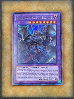 Yugioh Gladiator Beast Nerokius PRIO-EN086 Secret Rare NM - Image 1