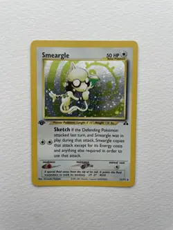 Pokemon Card: Neo Discovery 1st Edition Holo Rare: Smeargle 11/75 - Image 3