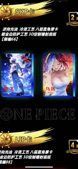 One Piece Trading Card Deluxe Premium Box Anime CCG Kaido (waifu chase) Box - Image 3