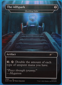 The AllSpark Doubling Cube (Secret Lair Promo) FOIL NM MTG MAGIC CARD (502021) - Image 2