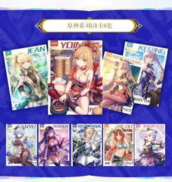 Goddess Feast Anime Trading Card Game Premium Booster Box SET 4 Sealed - Image 3