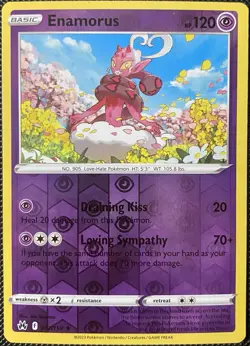 Enamorus 067/159 Crown Zenith Reverse Holo - Pokemon Card - Image 1
