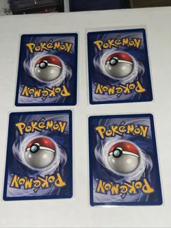 Pokemon WB Movie Promo Card Set Pikachu, Mewtwo, Dragonite, Electabuzz (1999) - Image 2