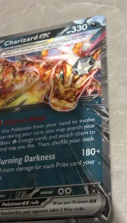 Pokemon Charizard EX 196 Promo Oversize/Jumbo Card pokemon card - Image 4
