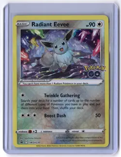 Radiant Eevee - SWSH230 Promo Holo NM Pokemon SWSH: Sword & Shield Promo Cards - Image 1