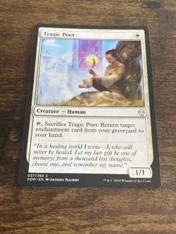 Tragic Poet Dominaria 37/269 MTG Magic The Gathering B10663* - Image 1