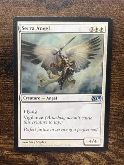 Serra Angel 2011 M11 27/249 MTG Magic The Gathering D9500* - Image 1