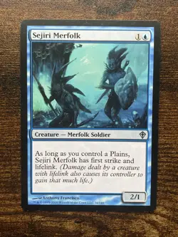 Sejiri Merfolk (36) Worldwake MTG Magic The Gathering D9517* - Image 1