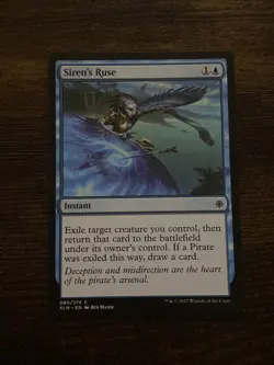 Siren's Ruse Ixalan 080/279 MTG Magic The Gathering D7347* - Image 1
