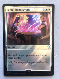 Mtg Carte Magic Final Fantasy FFVII Secret Rendezvous Surge FOIL 253 English NM - Image 1