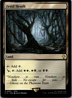 Fetid Heath R Land Commander: FINAL FANTASY 391 Near Mint - Image 1