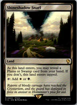 Shineshadow Snarl R Land regular Commander: FINAL FANTASY 422 Near Mint - Image 1