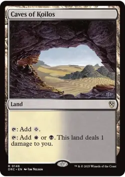 Caves of Koilos 0148 MTG Commander: Aetherdrift Rare NP - Image 1