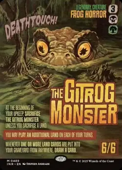 [1x] The Gitrog Monster - Foil - Showcase Near Mint, English Innistrad Remastere - Image 1