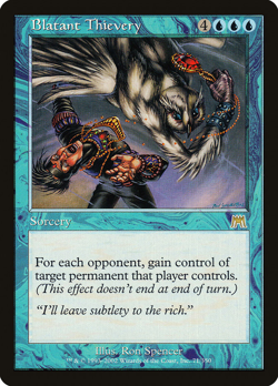 Blatant Thievery [Onslaught] M/NM MTG Magic - Image 1
