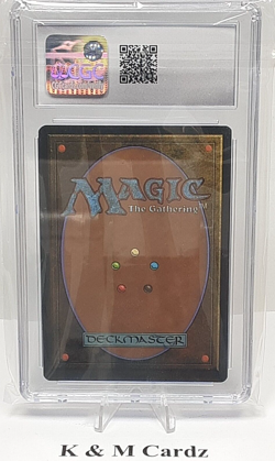 MTG - The Dark - Worms of the Earth - Graded - CGC 8.0 - Vintage - Image 4