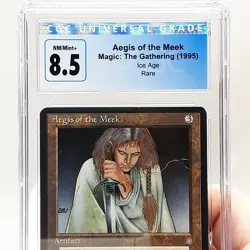 MTG - Ice Age - Aegis of the Meek - Graded - CGC 8.5 - Image 3