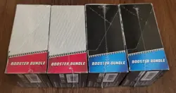 Lot of 4 - Pokemon S&V Black Bolt and White Flare Booster Bundle - Sealed - Image 3