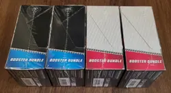 Lot of 4 - Pokemon S&V Black Bolt and White Flare Booster Bundle - Sealed - Image 4
