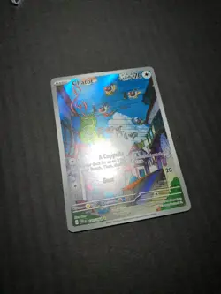 Pokemon TCG Chatot 181/162 Sv05: Temporal Forces Illustration Rare Holo 2024 NM - Image 4