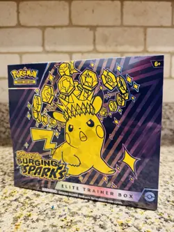⚡ Pokemon Scarlet & Violet: Surging Sparks Elite Trainer Box ETB Sealed ⚡ - Image 1