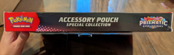Pokemon TCG Prismatic Evolutions Eevee Accessory Pouch Special Collection Sealed - Image 4