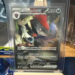 Pokemon TCG Journey Together Special Illustration Rare N's Zoroark EX 185/159 - Image 1