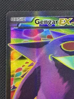 Pokemon TCG Gengar-EX Phantom Forces 114/119 Holo Full Art Ultra Rare - Image 3