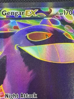Pokemon TCG Gengar-EX Phantom Forces 114/119 Holo Full Art Ultra Rare - Image 4