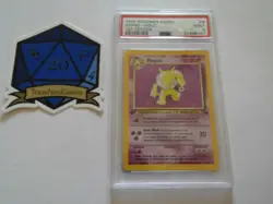 x1 1999 Pokemon Fossil 1st Edition Hypno Holo #8 PSA 9 Mint TexasNerdGames - Image 1